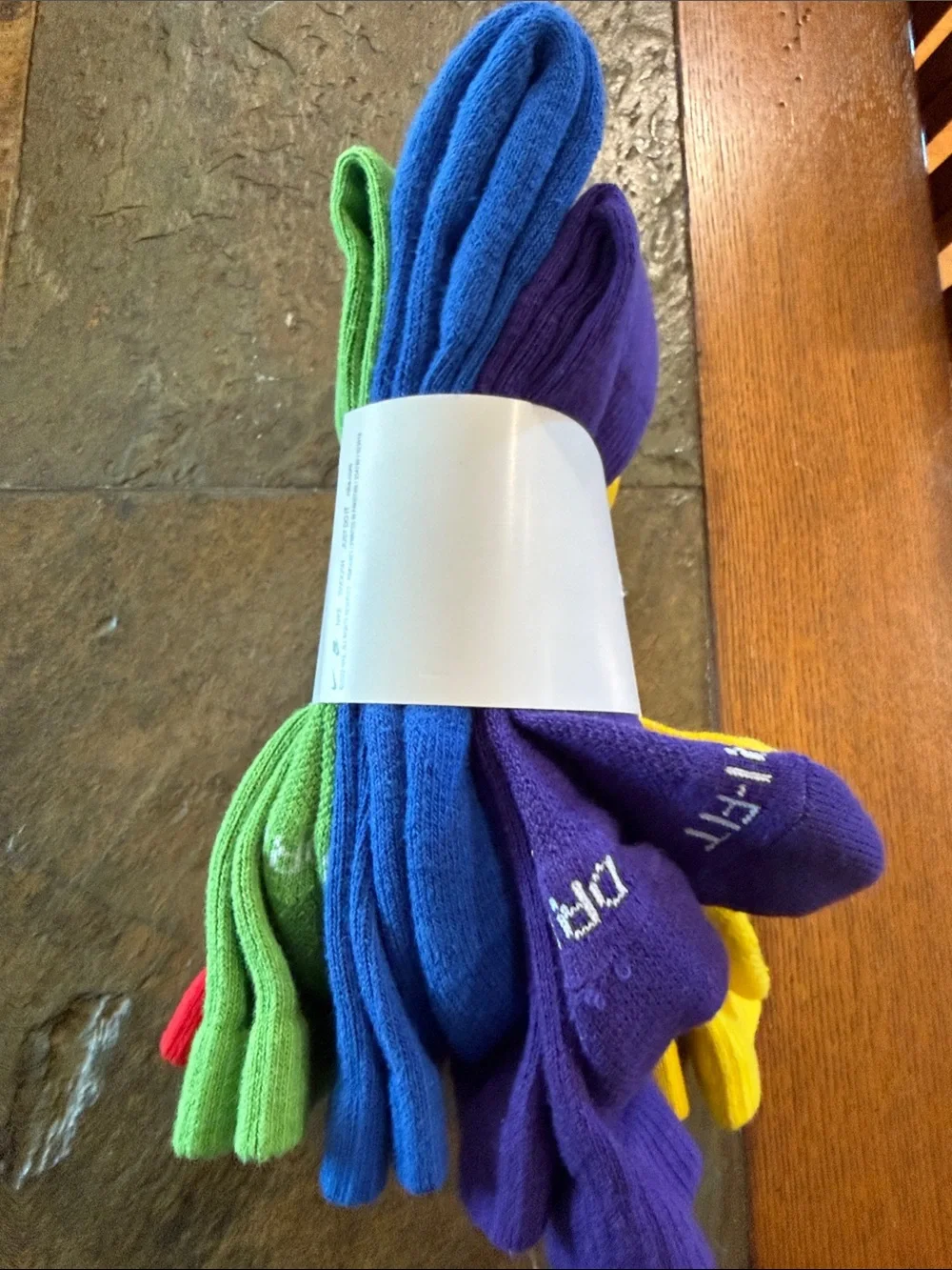 Nike Everyday Plus Crew Socks - Red, Green, Blue, orange, yellow & Purple New
